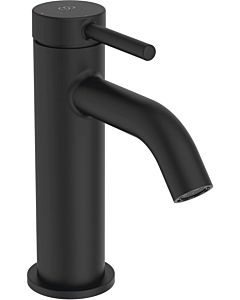 Ideal Standard Ceraline Nuovo H85 mitigeur lavabo BD757XG DN 15, BlueStart, sans garniture de vidange , noir soie