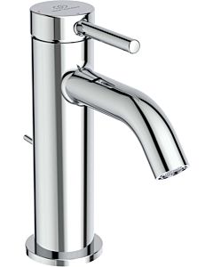 Ideal Standard Ceraline Nuovo H85 wash basin mixer BD758AA DN 15, BlueStart, metal waste set, chrome