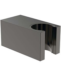 Ideal Standard Idealrain Atelier Brausehalter BC770A5 eckig, aus Metall, fix, Magnetic Grey