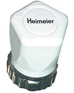 Heimeier Handregulierkappe 200100325  mit Rändelmutter, weiss