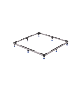 Kaldewei Duschwannen-Fuß-Rahmen  530000120000 Größenanpassung bis max. 90 x 90 cm