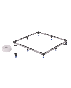 Kaldewei Duschwannen Fussrahmen Plus 530000190000 bis 120 x 120 cm, anpassbar