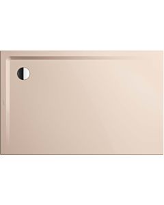 Kaldewei Superplan shower tray 386147983030 100x150x2.5cm, with flat support, pearl effect, bahama beige