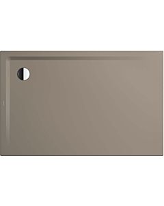Kaldewei Superplan shower tray 386147982671 100x150x2.5cm, with flat support, Secure Plus, warm grey60