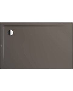 Kaldewei Superplan shower tray 386147982673 100x150x2.5cm, with flat support, Secure Plus, warm grey80