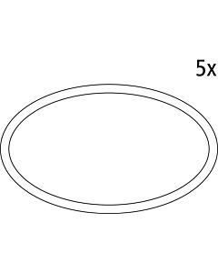 Kermi O-ring set 2534285 EBBA003, E65, 94x4mm
