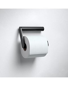Keuco Plan Black Selection porte-rouleau papier toilette 14962370000 forme ouverte, version droite, noir