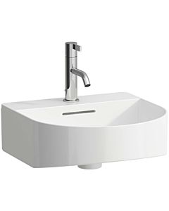 LAUFEN Sonar countertop H8163410001041 washbasin H8163410001041 41x42cm, ground underside, wall-mounted, with overflow, with 2000 tap hole, white
