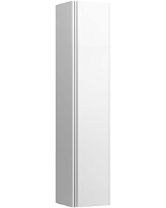 LAUFEN BASE für INO Hochschrank H4030321102601 35x16,5cm, 1 Tür, Scharnier rechts, Griff Aluminium eloxiert, weiß matt