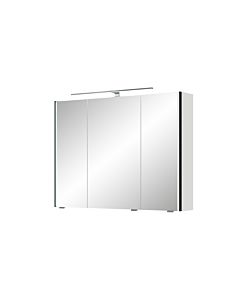 Armoire à miroir Pelipal Série 7045 SEEA02493G126AU LED plus éclairage supérieur, trois portes, chromé , 70 cm