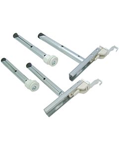 Set de consoles de perçage Purmo AZ03FT004000033 160 mm, pour fixation sans support