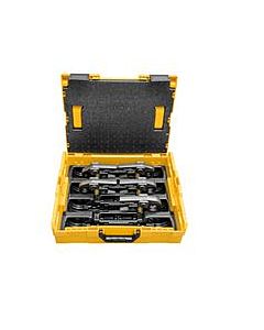 REMS pressing tongs set V 571162 15-18-22-28-35, in L-Boxx (yellow)