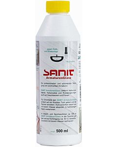 Sanit ArmaturenGlanz 3011 500 ml, bouteille, contre les dépôts de calcaire et de rouille