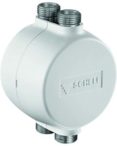 Schell pressure equalization valve 065581299 4 x G 3/8 AG, white