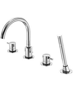 Steinberg Serie 100 bath 4-hole fitting 1002400 projection 192mm, swiveling spout, chrome