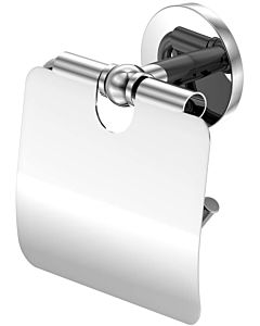 Steinberg Toilettenpapierhalter Serie 650 chrom, mit Deckel