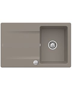Villeroy & Boch Siluet Built-in sink 333402TR with drain fitting and eccentric operation, Timber