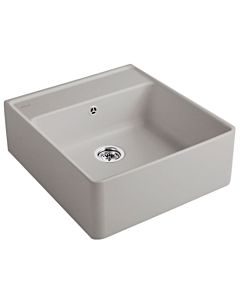 Villeroy und Boch single bowl sink 632061KD waste set, manual operation, mounting kit, Fossil