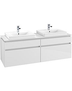 Villeroy & Boch Legato Villeroy & Boch vasque B69300DH 160x55x50cm, Glossy White