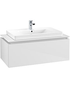 Villeroy & Boch Legato Villeroy & Boch vasque B69400DH 100x38x50cm, Glossy White