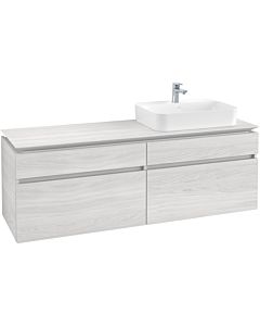 Villeroy & Boch Legato Waschtischunterschrank B76600E8 160x55x50cm, White Wood