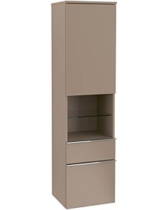 Villeroy und Boch Venticello cabinet A95201RK 40.4x154.6x37.2cm, left, handle chrome, stone oak