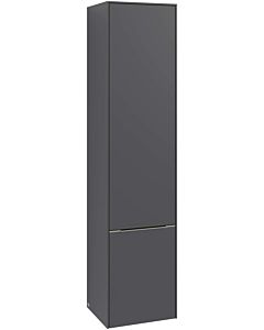 Villeroy und Boch Subway 3. 1930 cabinet C58600VR 40x171x36.2cm, hinge left / handle aluminum glossy, graphite