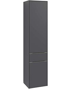 Villeroy und Boch Subway 3. 1930 cabinet C59100RK 40x171x36.2cm, hinge right / handle aluminum glossy, stone oak