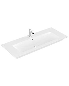 Villeroy & Boch Venticello Waschtisch 4104CLR1 120x50cm, weiss Ceramicplus, mit Hahnloch