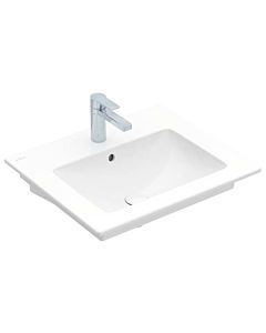 Villeroy & Boch Venticello Waschtisch 41246001 60 x 50 cm, weiß, mit Hahnloch, mit Überlauf