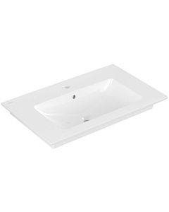 Villeroy & Boch Venticello Waschtisch 41048L01 80x50,5 cm, weiss, mit Hahnloch, mit Überlauf