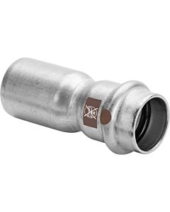 Viega Temponox reducer 809485 54 x 35 mm, steel, rustproof, spigot end, SC-Contur