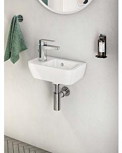 Vitra Integra hand washbasin 7090L003-0028 37x22cm, white, basin on the right, tap platform on the left, overflow, without tap hole