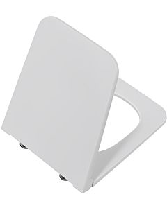 Vitra Equal WC-Sitz 119-003-001 39,4x47,3cm, Scharniere Edelstahl, weiß, ohne Absenkautomatik