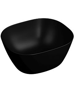 Vitra plural top bowl 7811B483-0016 45 x 38 x 13.5 cm, black matt, high, rectangular, without overflow / tap hole