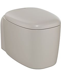Vitra plural wall washdown WC 7830B420-0075 matt taupe, without flushing rim, concealed fastening
