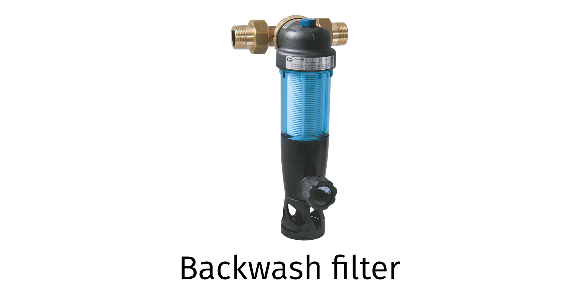 Backwash filter